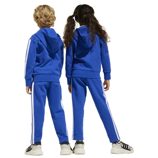 Adidas Παιδικές φόρμες σετ Essentials Tiberio 3-Stripes Fleece Tracksuit